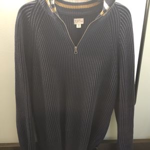 Quarter zip sweater